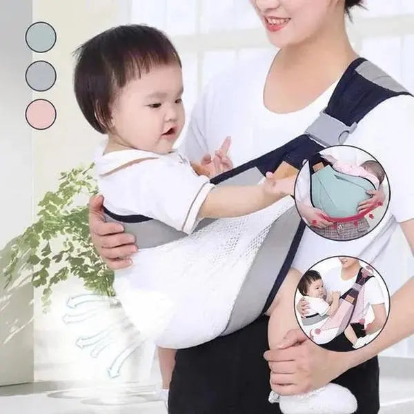 š„Breathable Baby Wrap Carrier ā Lightweight, Secure & Easy to Wear