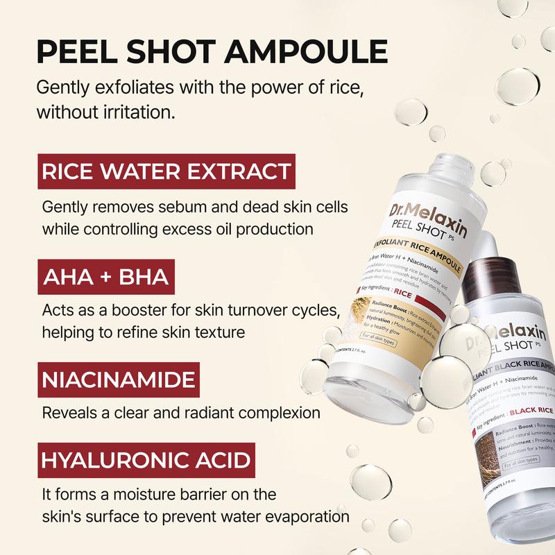 Peel Shot Glow Rice Ampoule Duo - Serums for Brightening