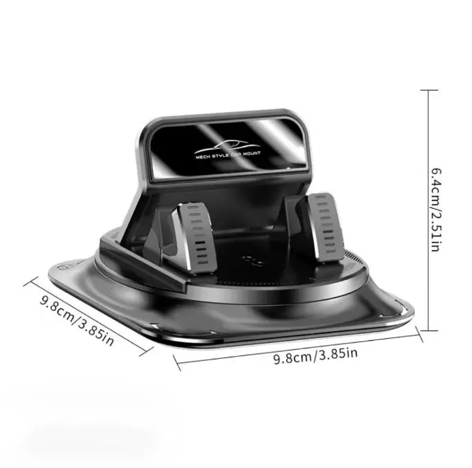 Car phone holder 360 degree rotation, suitablefor car navigation in-car dashboard, horizontaland vertica screen adjustment angle,suctioncup fixed non-slip mobile phone holdersuitable for iPhone and Android - image 7