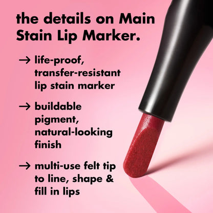e.l.f Main Stain Lipliner Marker - Long-Lasting Lip Color Tool for Precise Lip Definition (Beauty & Personal Care Makeup Accessory) - image 11