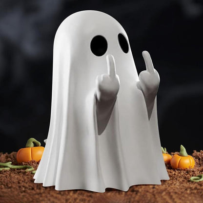 👻 Spooky Resin Middle Finger Ghost Statue☠️