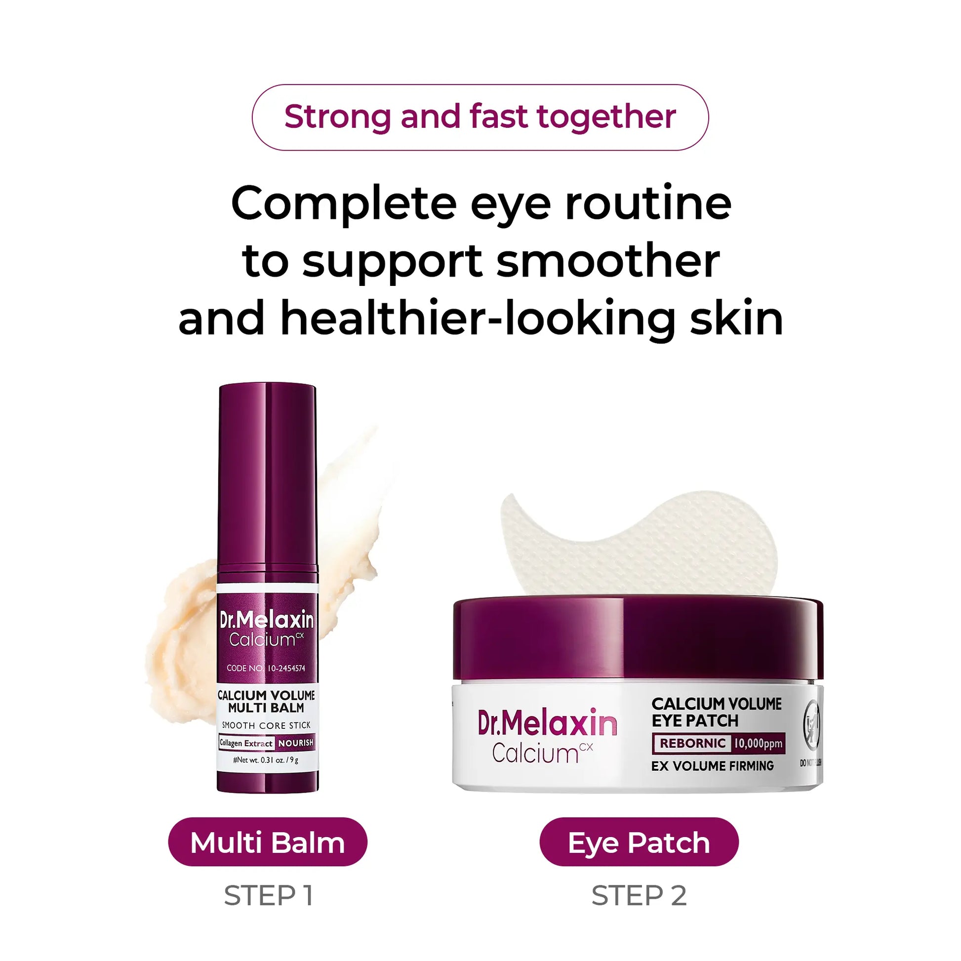 [Dr.Melaxin Official] Calcium Multi Balm Eye Care Routine Korean Skin Care Anti-aging Cosmetics Collagen Eye Stick 9g - image 6