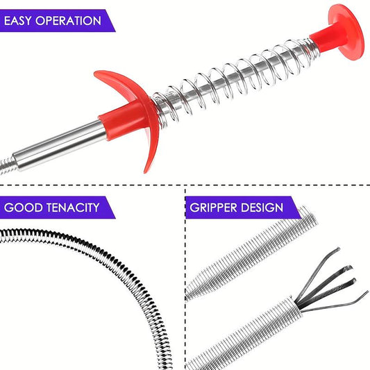 🔥🔥Flexible Grabber Claw Pick Up Reacher Tool with 4 Claws Bendable Hose Pickup Reaching Assist Tool for Litter Pick