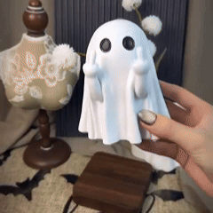 👻 Spooky Resin Middle Finger Ghost Statue☠️