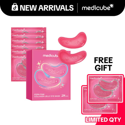 [NEW] [medicube] PDRN Pink Collagen Jelly Eye Mask | Hydrogel Eye Patches with PDRN, Collagen, NAD | Refreshing for Puffy, Tired Eyes | Firming for Look of Wrinkles, Fine Lines | Korean Skincare (6/28/50 Pairs) - image 2