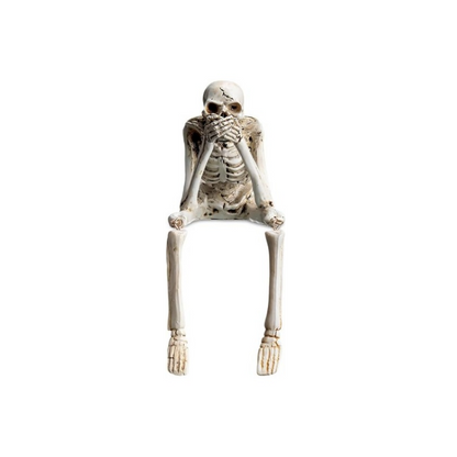 🎃💀 Halloween decoration indoor skeleton statue