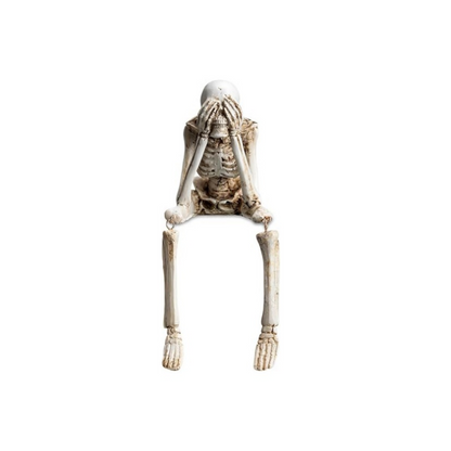 🎃💀 Halloween decoration indoor skeleton statue