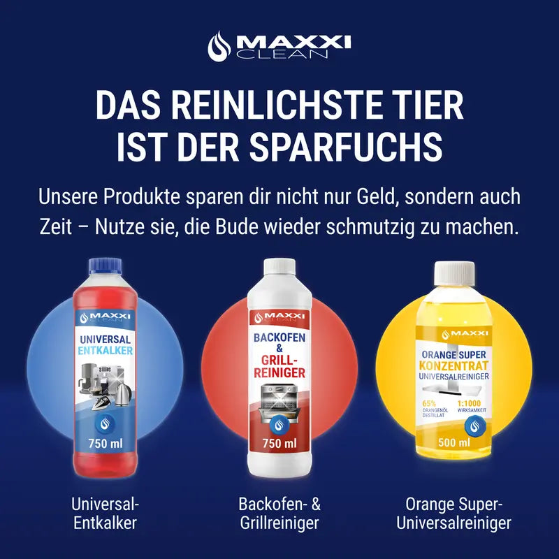 Maxxi Clean Backofen & Grillreiniger Gel 750ml Stark Fettlöser Ohne Schrubben - image 8