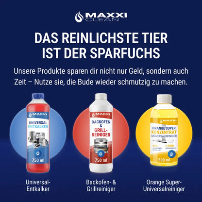 Maxxi Clean Backofen & Grillreiniger Gel 750ml Stark Fettlöser Ohne Schrubben - image 8