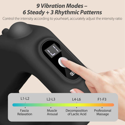 2026 New Fascia Ring R10 Mini Muscle Recovery Fascia Device upgraded adjustable strap fits Up to 55in waist, Cordless Rechargeable, Designed for Waist & Back Muscle Recovery portable massager parents gift summervibes - image 5