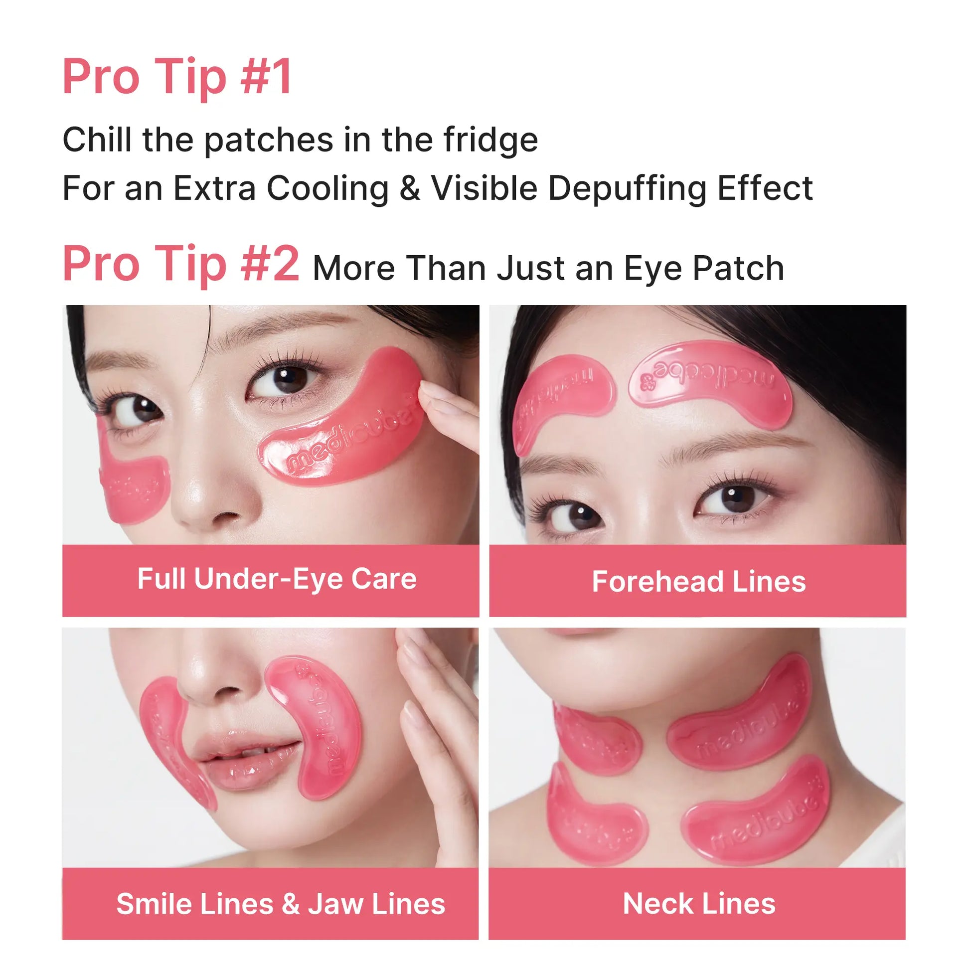 [NEW] [medicube] PDRN Pink Collagen Jelly Eye Mask | Hydrogel Eye Patches with PDRN, Collagen, NAD | Refreshing for Puffy, Tired Eyes | Firming for Look of Wrinkles, Fine Lines | Korean Skincare (6/28/50 Pairs) - image 8