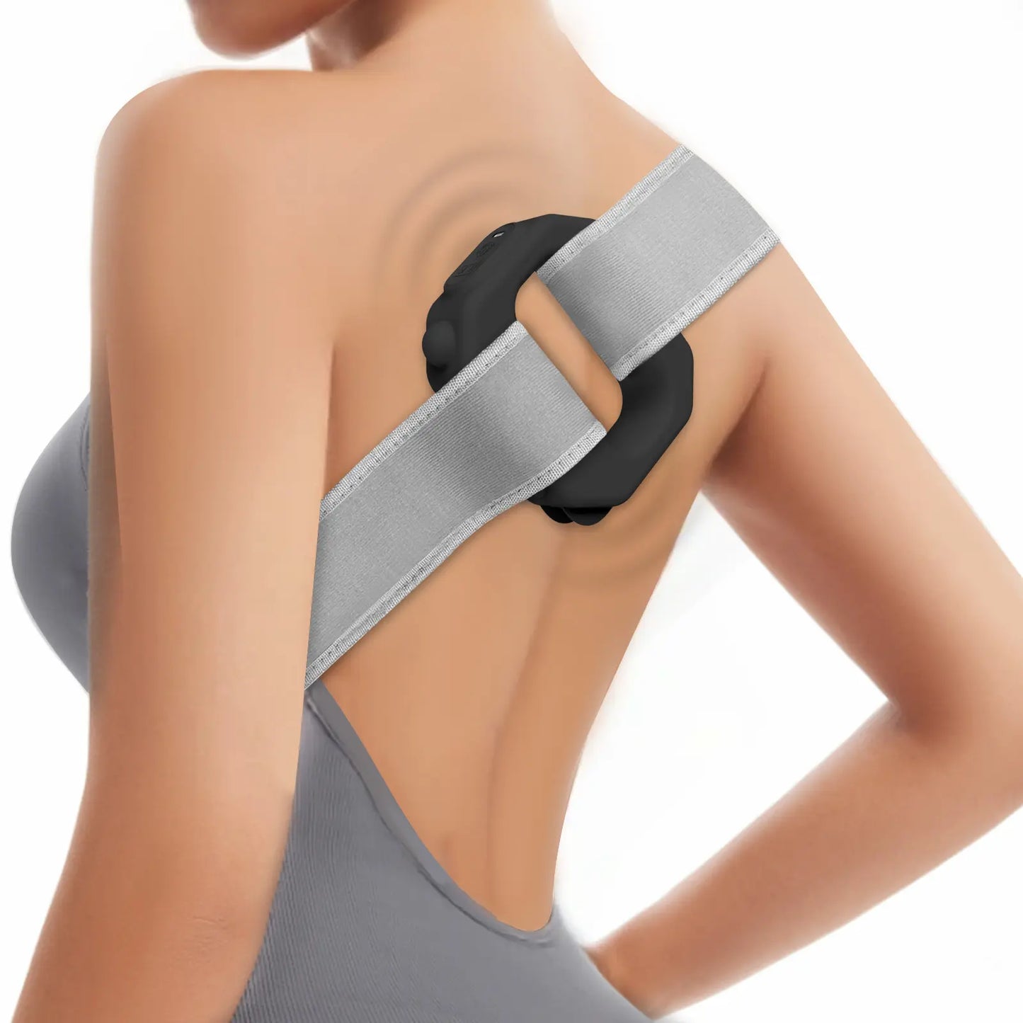 ADDWIN 2026 New Fascia Ring R10 Mini Muscle Recovery Fascia Device upgraded adjustable strap fits Up to 55in waist, Cordless Rechargeable, Designed for Waist & Back Muscle Recovery portable massager parents gift summervibes - image 4