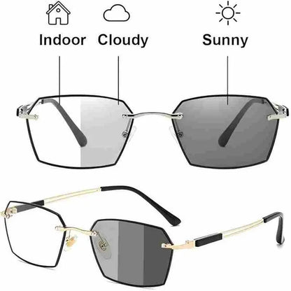 🔥Photochromic Eyewear | Lightweight, Stylish Frames for Indoor & Outdoor Versatility