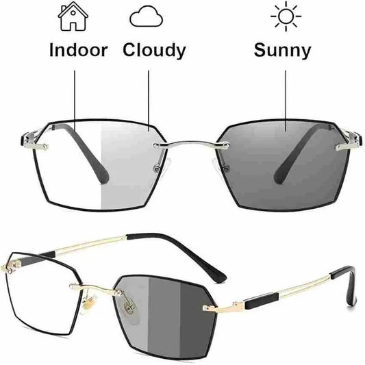 🔥Photochromic Eyewear | Lightweight, Stylish Frames for Indoor & Outdoor Versatility