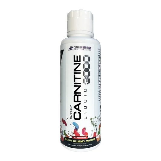 100% Effective & Made In The USA Cutler Nutrition Liquid Carnitine 3000 Contains Carnitine, Acetyl L Carnitine, L Carnitine Tartrate for Energy with B Vitamins
