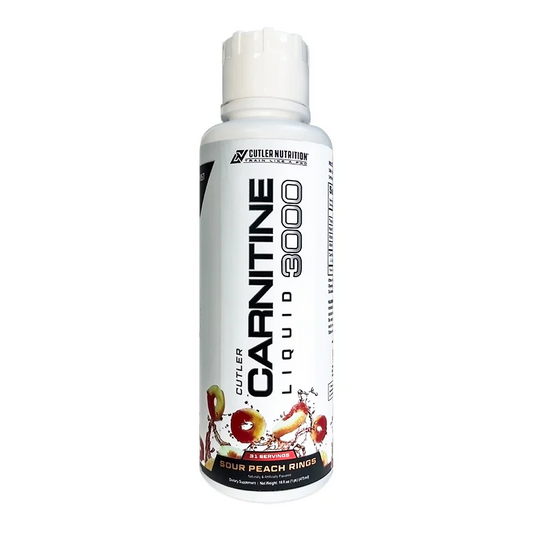 100% Effective & Made In The USA Cutler Nutrition Liquid Carnitine 3000 Contains Carnitine, Acetyl L Carnitine, L Carnitine Tartrate for Energy with B Vitamins