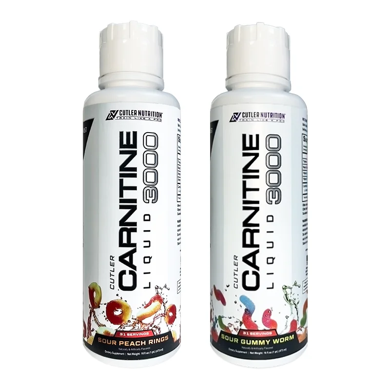 100% Effective & Made In The USA Cutler Nutrition Liquid Carnitine 3000 Contains Carnitine, Acetyl L Carnitine, L Carnitine Tartrate for Energy with B Vitamins