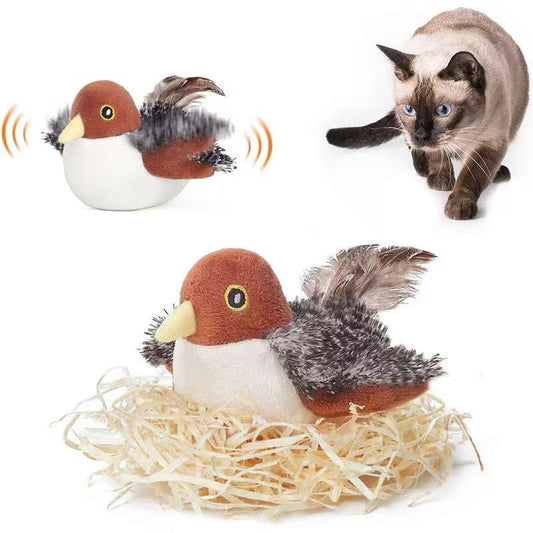 Potaroma Flapping Bird Cat Toy