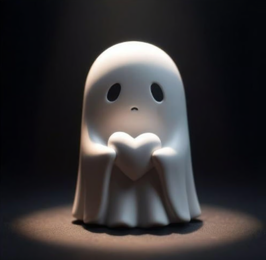 👻 Spooky Resin Middle Finger Ghost Statue☠️