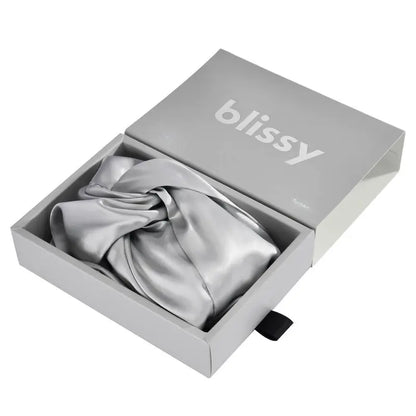 Blissy Silk Bonnet - 100% Pure Mulberry Silk - 6A Grade 22-Momme - Turban