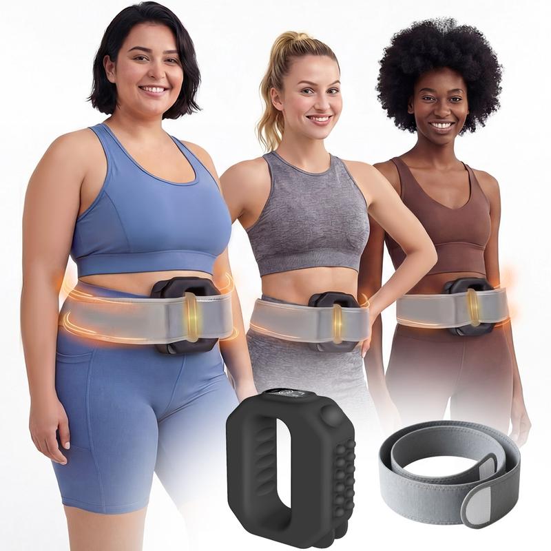 2026 New Fascia Ring R10 Mini Muscle Recovery Fascia Device upgraded adjustable strap fits Up to 55in waist, Cordless Rechargeable, Designed for Waist & Back Muscle Recovery portable massager parents gift summervibes - image 1
