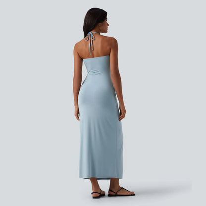 Halara Halter Tie Back Maxi Dress with Pockets - image 21