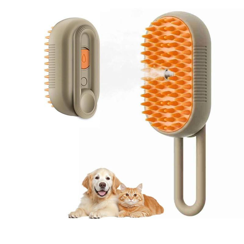 🔥Pet Steam Brush,Cat Dog Hair Remover