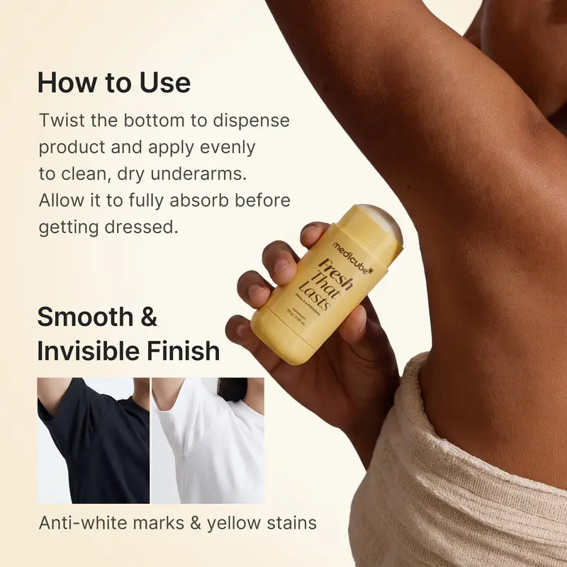 Korean Brightening Deodorant Balm – Long-Lasting Fresh Scent & Underarm Care