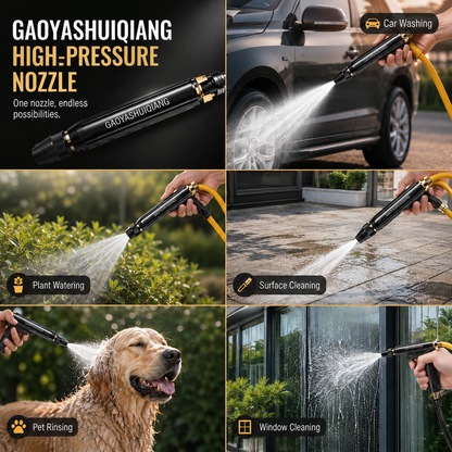 💦✨ Powerful Spray Nozzle For Deep Cleaning