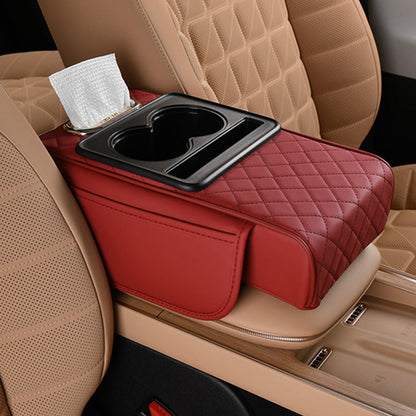 🚗Multifunctional Car Armrest Cushion – Ergonomic Comfort for Long Drives & Commuting✨