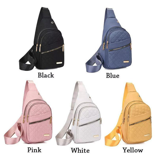 ✨Solid Color Quilted Fanny Pack