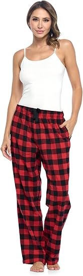 🔥BUY MORE MOVE MORE Women's ultra-soft flannel plaid pajamas pajama pants