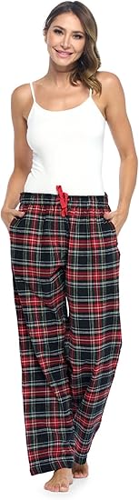 🔥BUY MORE MOVE MORE Women's ultra-soft flannel plaid pajamas pajama pants