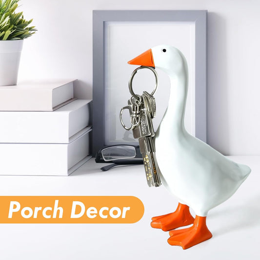 🦆&🦢Funny Goose Key Holder, Bedroom Decor, Housewarming Gifts