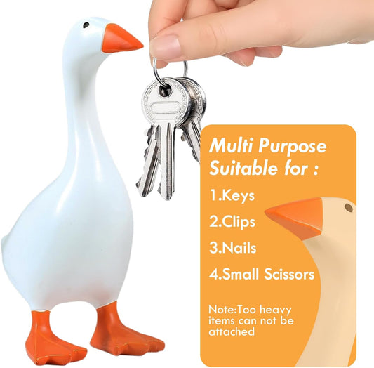 🦆&🦢Funny Goose Key Holder, Bedroom Decor, Housewarming Gifts