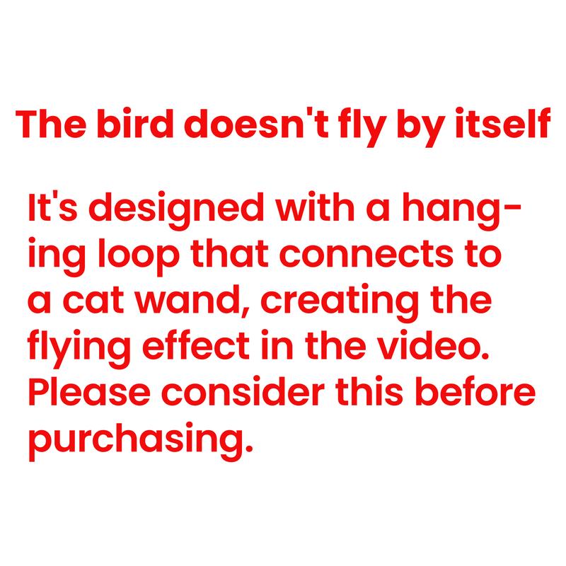 Potaroma Flapping Bird Cat Toy