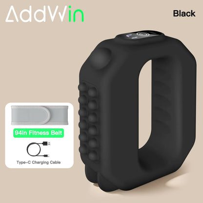ADDWIN 2026 New Fascia Ring R10 Mini Muscle Recovery Fascia Device upgraded adjustable strap fits Up to 55in waist, Cordless Rechargeable, Designed for Waist & Back Muscle Recovery portable massager parents gift summervibes - image 2