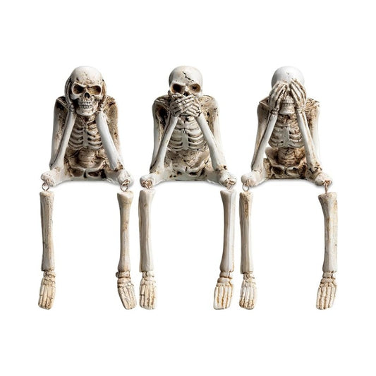 🎃💀 Halloween decoration indoor skeleton statue