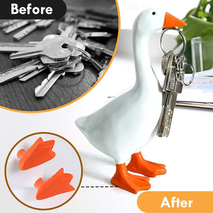 🦆&🦢Funny Goose Key Holder, Bedroom Decor, Housewarming Gifts
