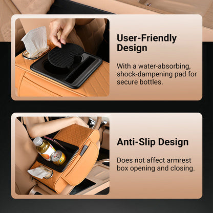 🚗Multifunctional Car Armrest Cushion – Ergonomic Comfort for Long Drives & Commuting✨