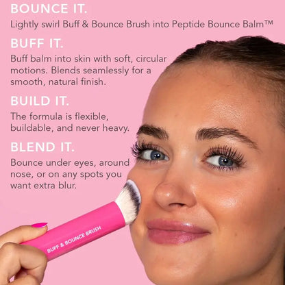 🔥BUY MORE SAVE MORE⚡Elastic blush cream with brush and elastic brush