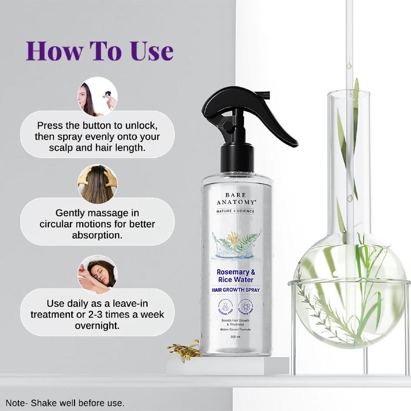 Rosemary & Ricewater Hair Growth Spray Haircare - image 4