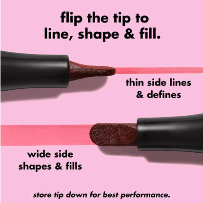 Main Stain Lipliner Marker - Long-Lasting Lip Color Tool for Precise Lip Definition (Beauty & Personal Care Makeup Accessory) - image 12