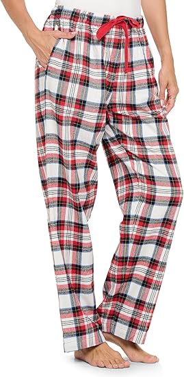 🔥BUY MORE MOVE MORE Women's ultra-soft flannel plaid pajamas pajama pants