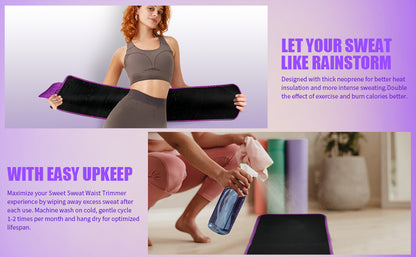 Sweat Band Waist Trainer