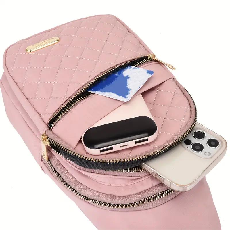 ✨Solid Color Quilted Fanny Pack