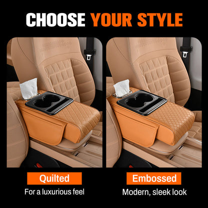 🚗Multifunctional Car Armrest Cushion – Ergonomic Comfort for Long Drives & Commuting✨