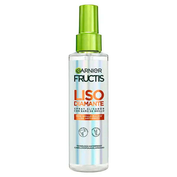 Garnier Fructis Liso Diamante: Spray Termoprotector | 72H Sin Frizz & 100H Brillo Espejo | Con Keratina & Argán (150ml) - image 1