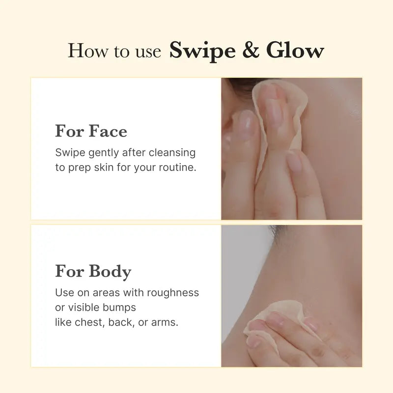 Kojic Acid Turmeric Clarifying Toner Pad for Troubled Skin & Use After Spot Care