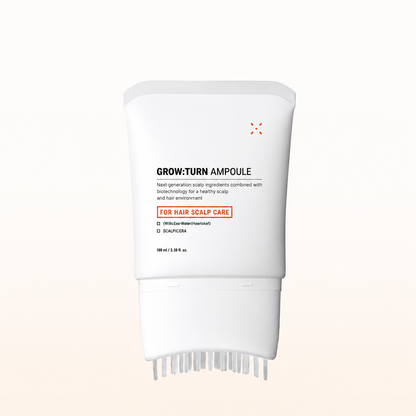 Growturn Hair Growth Ampoule – 38-Bristle Brush-On Scalp Serum for Thicker, Stronger-Looking Hair